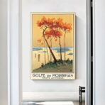 poster vintage morbihan