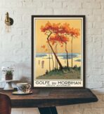 poster vintage morbihan