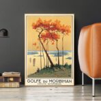 poster vintage morbihan