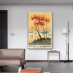 poster vintage morbihan