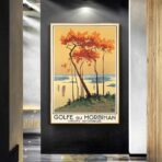 poster vintage morbihan