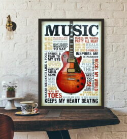 poster di musica vintage
