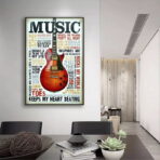 poster di musica vintage