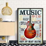 poster di musica vintage