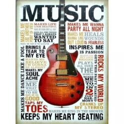 poster di musica vintage