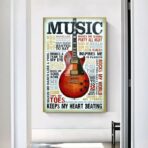 poster di musica vintage