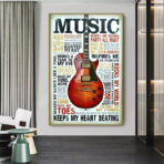 poster di musica vintage
