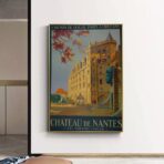 poster vintage nantes