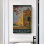 poster vintage nantes