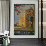 poster vintage nantes