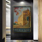 poster vintage nantes