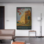 poster vintage nantes