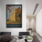 poster vintage nantes
