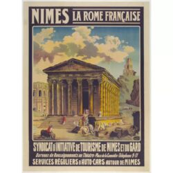 poster vintage nimes