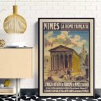 poster vintage nimes