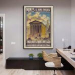 poster vintage nimes