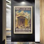poster vintage nimes