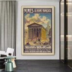 poster vintage nimes