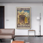 poster vintage nimes