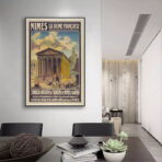 poster vintage nimes