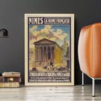 poster vintage nimes