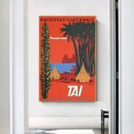 poster vintage nuova caledonia