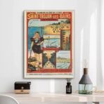 poster vintage oleron