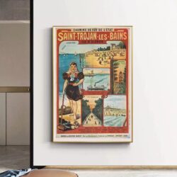 poster vintage oleron