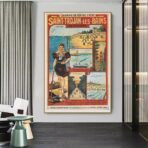poster vintage oleron