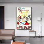 poster vintage paesi baschi