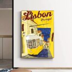 poster vintage portogallo