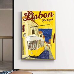 poster vintage portogallo