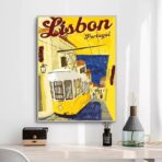 poster vintage portogallo