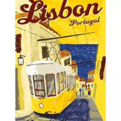poster vintage portogallo