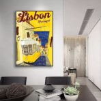 poster vintage portogallo