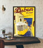 poster vintage portogallo