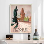 poster vintage praga