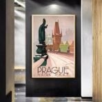poster vintage praga
