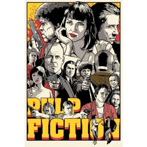 poster pulp fiction vintage