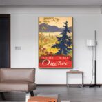 poster vintage quebec