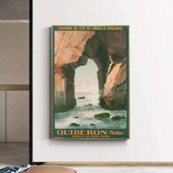 poster vintage quiberon
