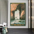 poster vintage quiberon