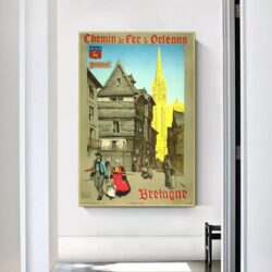 poster vintage quimper 2