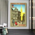 poster vintage quimper 2