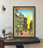poster vintage quimper 2