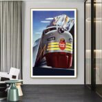 poster delle ferrovie vintage