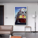 poster delle ferrovie vintage