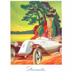 poster renault vintage