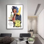 poster rum vintage
