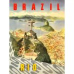 poster vintage rio